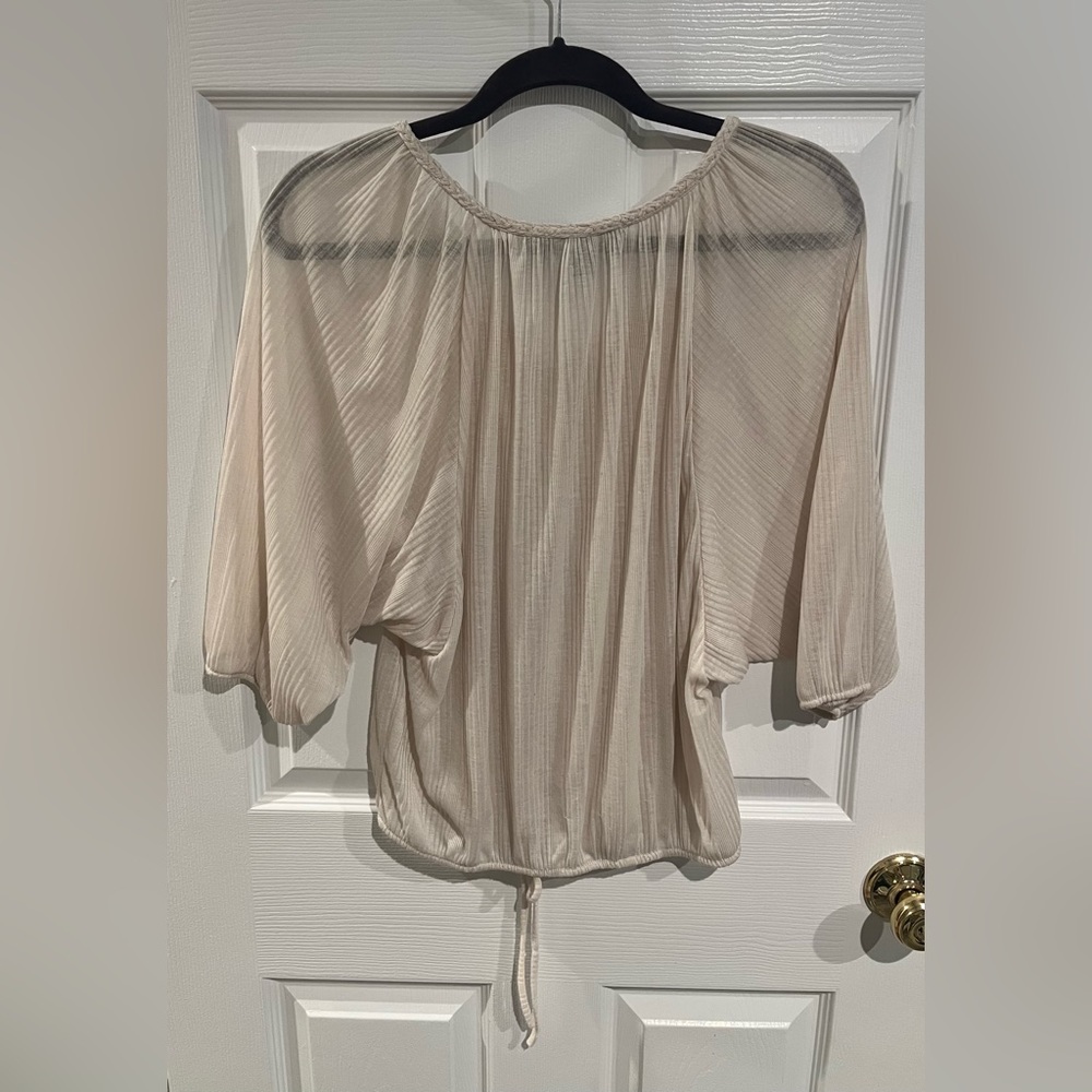 American Rag Cream Blouse - Picture 2 of 10